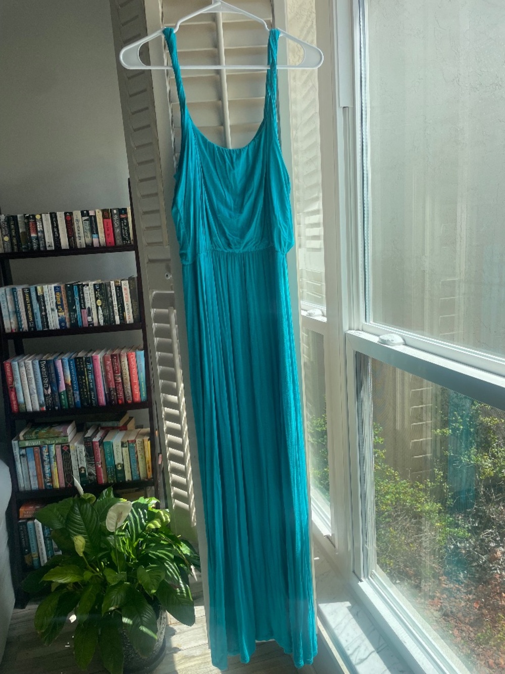LOFT Turquoise maxi